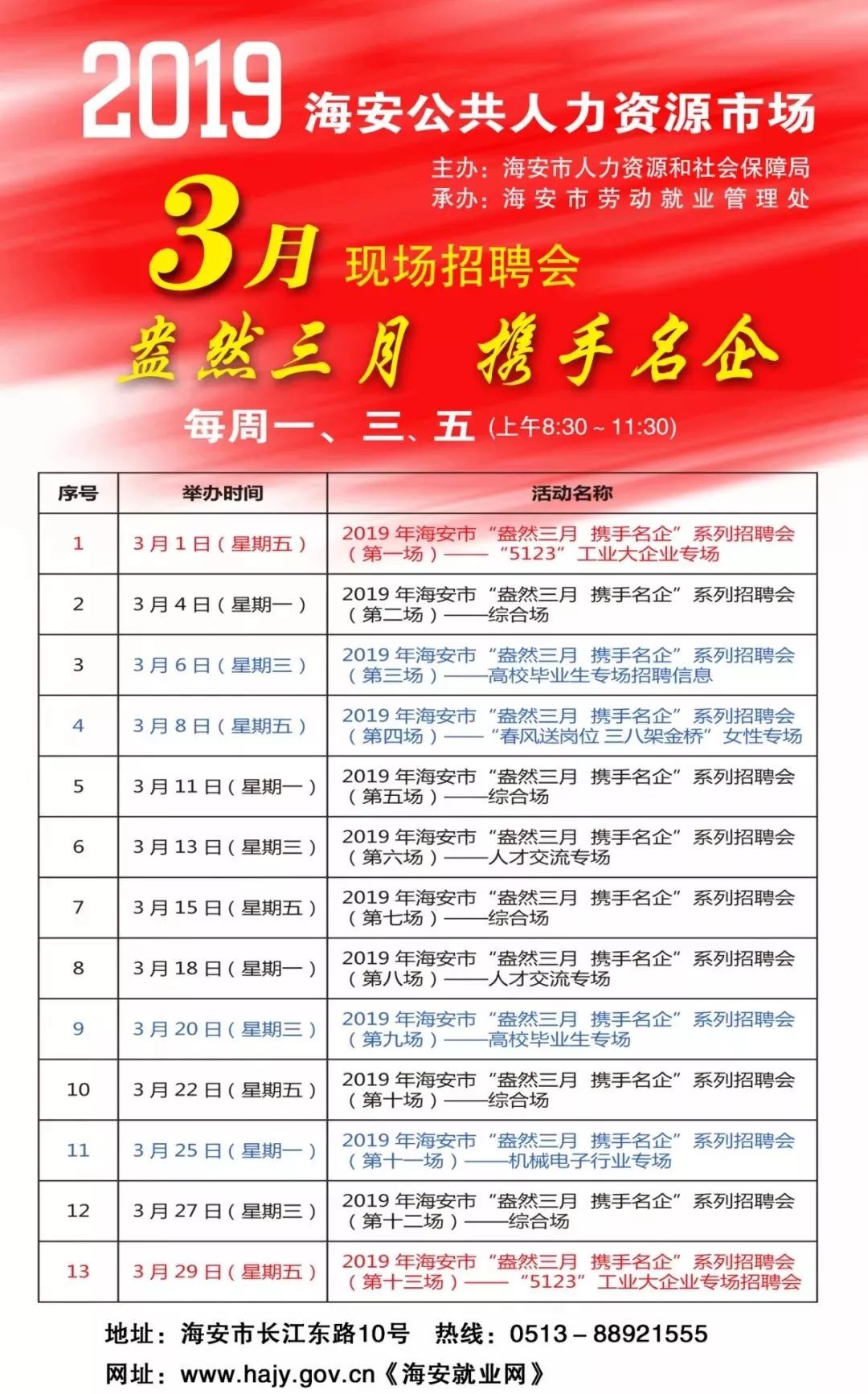 海安招聘网最新信息及观点论述汇总